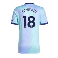 Camisa de Futebol Arsenal Takehiro Tomiyasu #18 Equipamento Alternativo 2024-25 Manga Curta